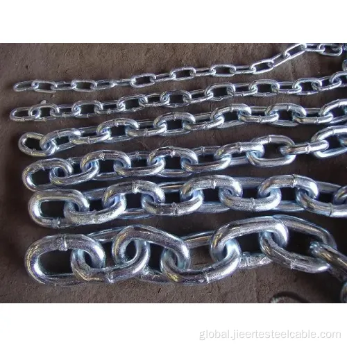 Welded Link Chains Galvanized and Ungalvanized Welded Link Chain Factory